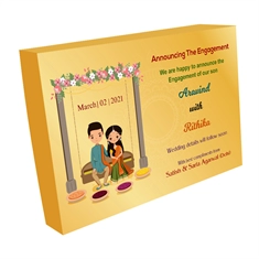 Wedding Announcement Gift Box 9 Compartments